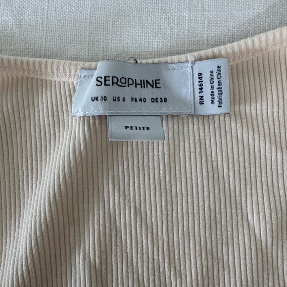 Cream Maternity Dress - Picture 5 of 6